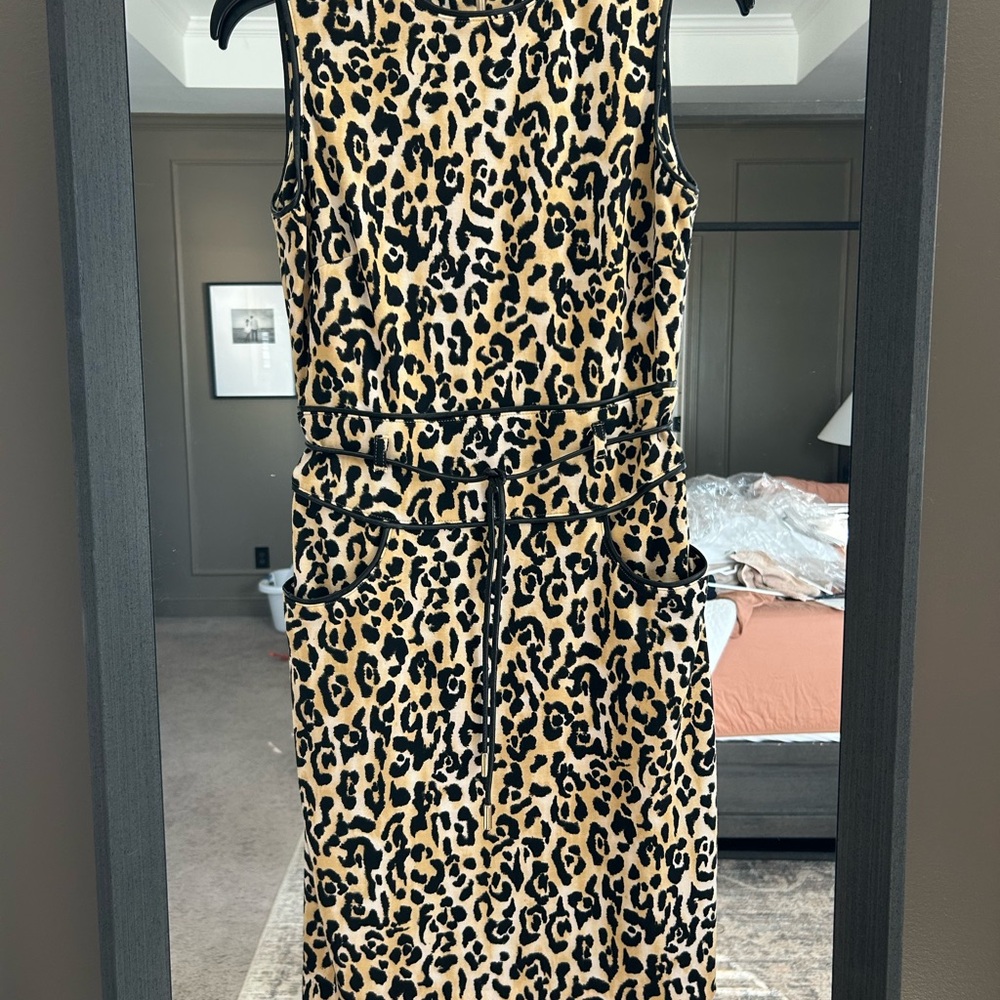 Calvin Klein Animal Print Dress